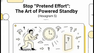 Famous Stop "Pretend Effort": The Art of Powered Standby (Hexagram 5) Profile