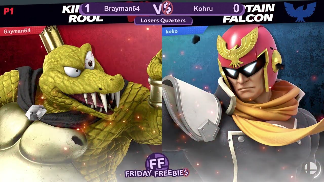 Friday Freebies 39: Brayman64 vs Kohru - Losers Quarters | Ultimate Singles