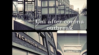 TU Berlin/ shutdown /coronavirus outbreak /stay home everybody