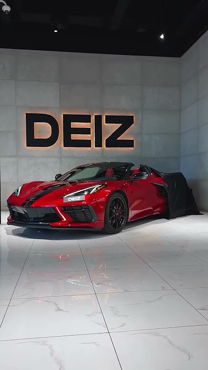 Meet the Beast ❤️‍🔥 Chevrolet Corvette C8 Convertible |  DEIZ Garage Rental Dubai #DEIZ  #Luxurycars