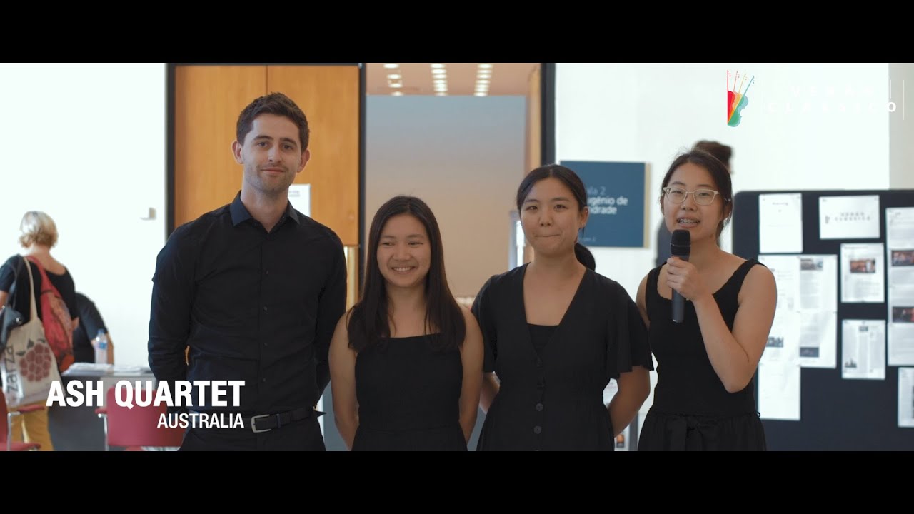 Ash Quartet Testimony Festival and Academy VERÃO CLÁSSICO YouTube