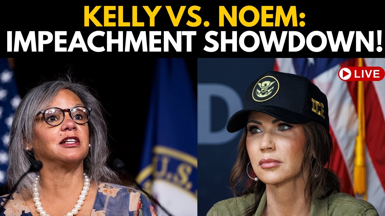 LIVE | Homeland Security Secretary Kristi Noem Faces Impeachment: Rep. Robin Kelly Speaks Out | US