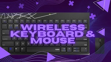 Multi Support KEYBOARD + MOUSE for All Devices | Rapoo 8000M Wireless Keyboard & Mouse Unboxing PH
