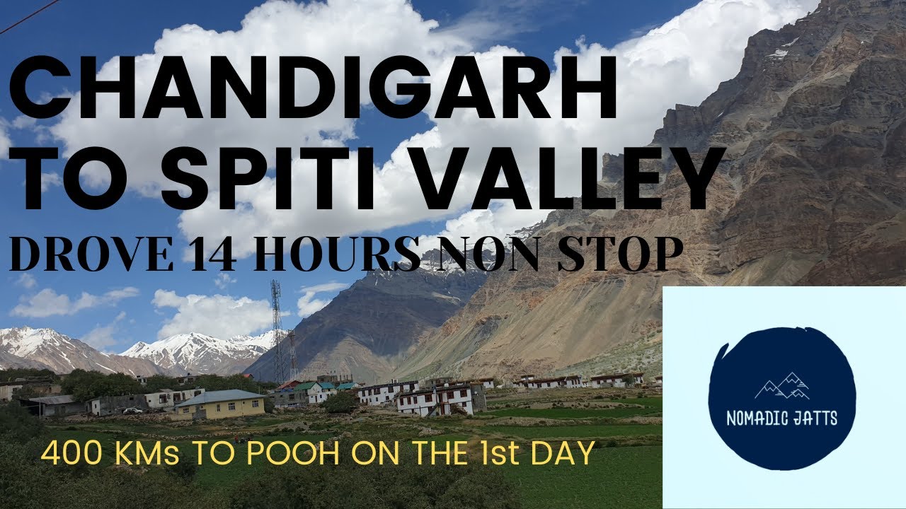 chandigarh to spiti valley road trip