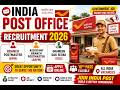 India Post Office Recruitment 2026 | Branch Postmaster (BPM) | (ABPM) | (GDS)