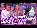 BULOVAS Y PALOMA ÍNTIMOS, HACE MESES CARIÑOSOS EN EL BASKET