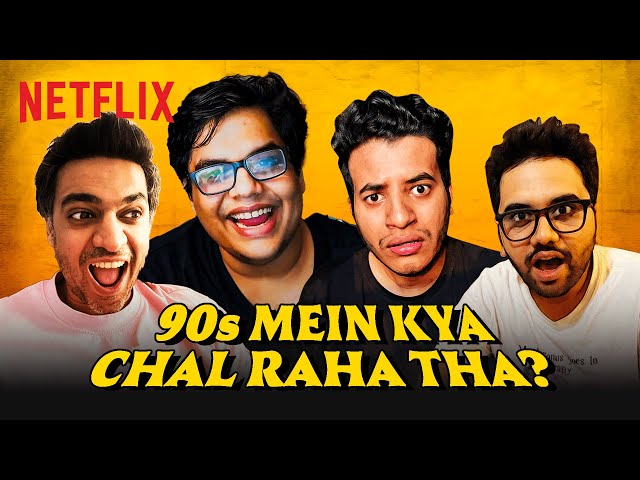 @tanmaybhat  & The OG Gang React to NOSTALGIC 90s BOLLYWOOD FILMS!🤯🤣 class=