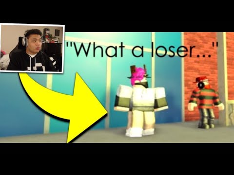 Reacting To Roblox Bully Story Alone Marshmello By Cryptize Youtube