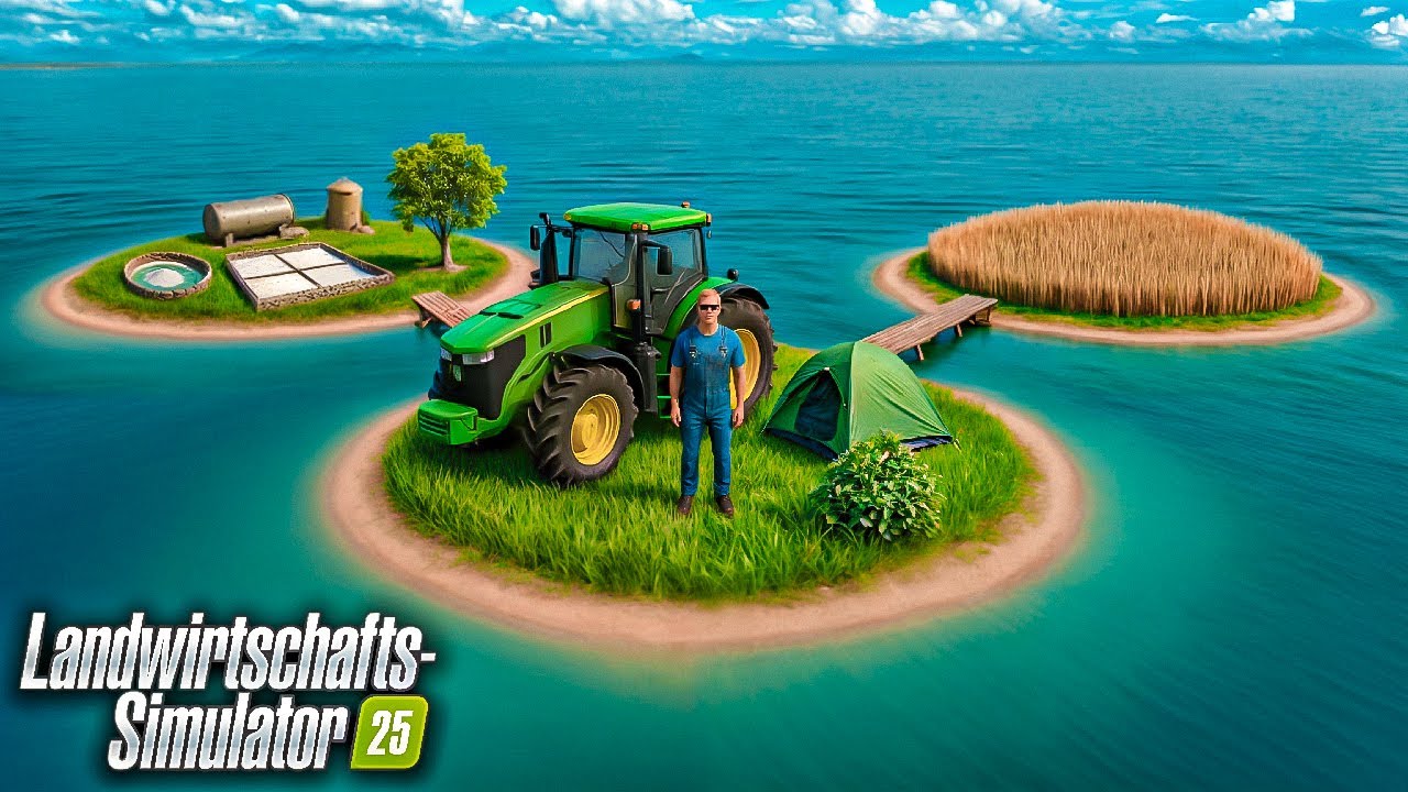 Horc Map Überleben auf der Insel in Landwirtschafts-Simulator 25! Wir erweitern ...