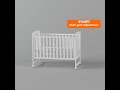 Versatile Crib From Shaker To Desk To Escort Bed MOOB Kids Furniture mp3
