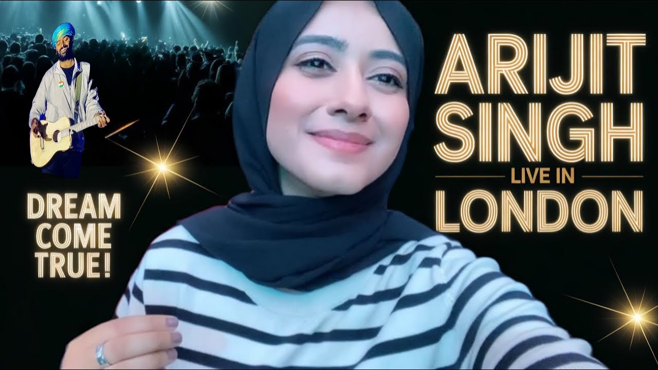 Arijit Singh Live in London 🇬🇧🎸 | I lived my dream 😭❤️‍🔥 | Full Vlog out 