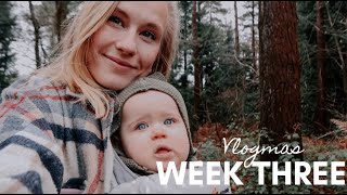 Vlogmas Week Three | Walks, Wrapping and Exploring London