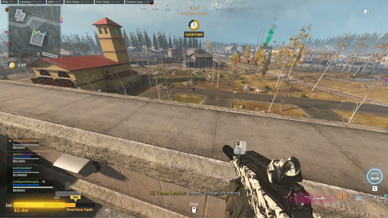 LC10 TTK with Stopping