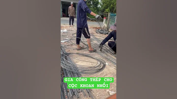 Steel processing of bored piles #shorts  #construction #building