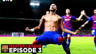 PES 2020 BARCELONA MASTER LEAGUE #3 - NEYMAR DEBUT