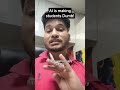 AI is making student dumb! #ai #chatgpt #usashorts #usa