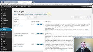 How to redirect in WordPress
