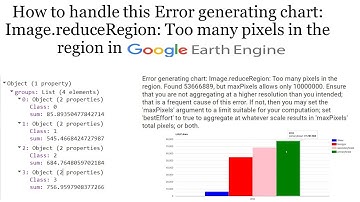 How to handle this Error generating chart: Image.reduceRegion: Too many pixels in the region in GEE