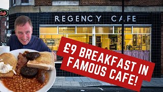 Reviewing REGENCY CAFE  one of LONDON'S MOST FAMOUS!