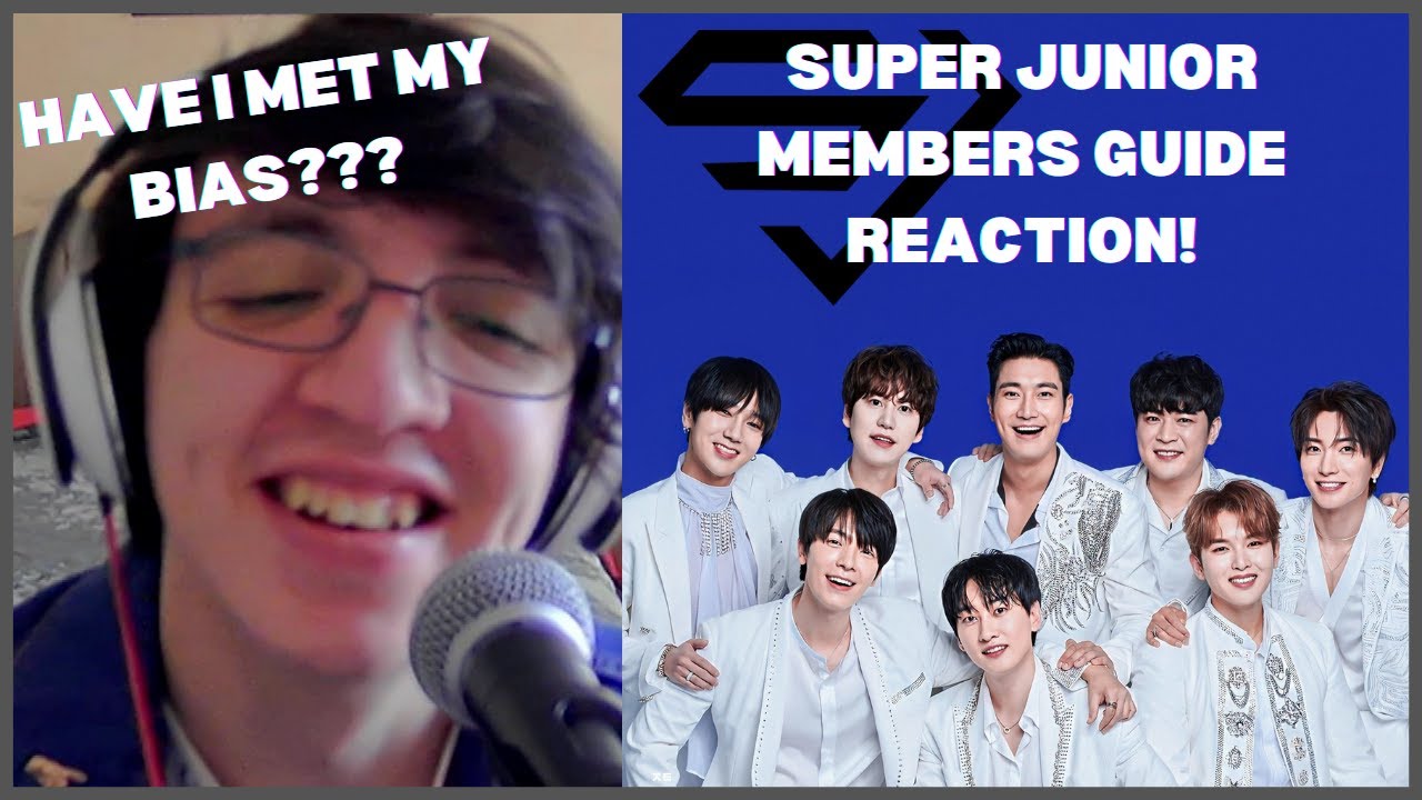 ON THE QUEST TO FIND MY BIAS! Super Junior Members Guide REACTION!