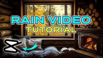 How to Create Rain Video in CapCut | Tutorial