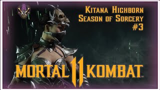 Fatality ft. Quitality! MK11 Kitana Ranked Matches Kombat League - Season of Sorcery #3