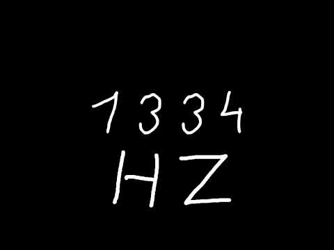 1334 hz
