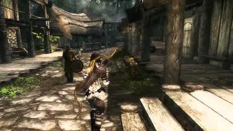 Skyrim - New Animation of Forward Jump