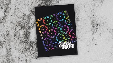 Magic Embossing Reveal Technique