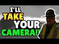 NO FILMING HERE! - TYRANT ALERT!