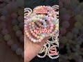 Morganite Crystal Bracelet| All Crystals are our own manufacturing #authanticcrystalmanufacturer