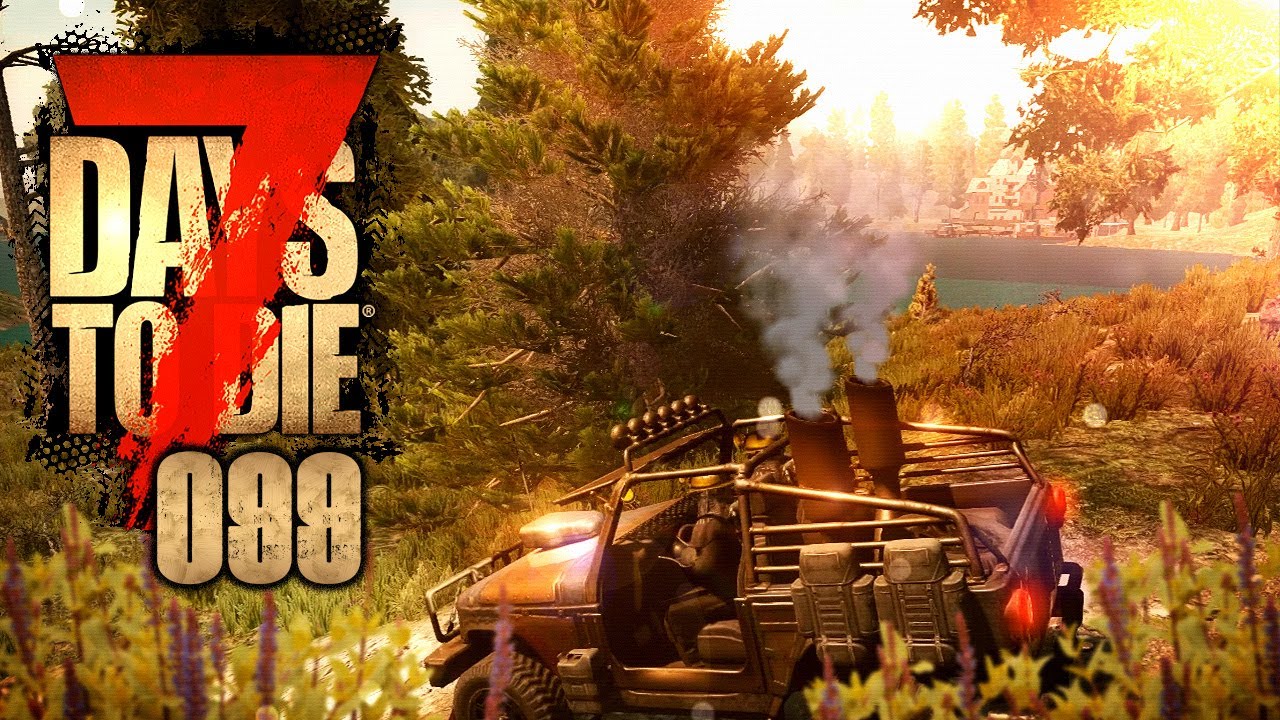 let's play 7 days to die live stream 7 DAYS TO DIE 🧟 099: Ein schöner Tag am See (mit Hotel-Übernachtung)