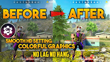 Free Fire Gfx Tool Smooth HD Setting Colorful Graphics | Lag Fix Best Setting | No Lag