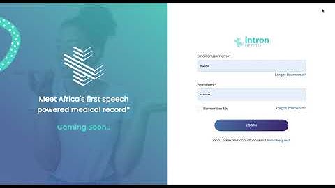 Intron EMR product demo speech