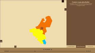 Interactive History Map Website Showcase