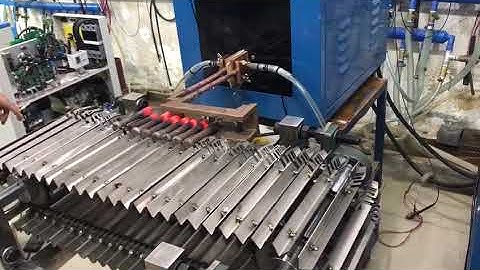 WXU-50KW Bolt Hot Forging End Part Induction Heating Machine