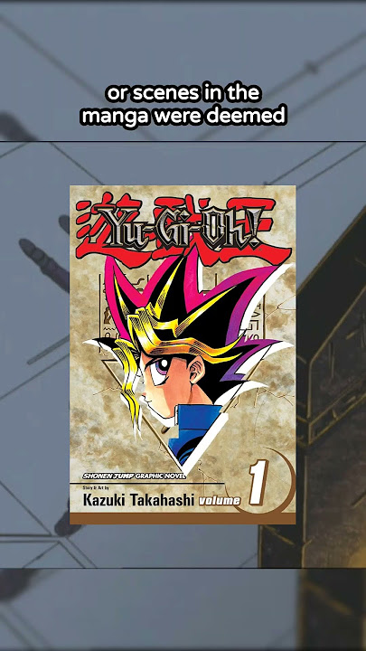 THIS Yugioh Manga Scene was CENSORED in the Anime - Yu-Gi-Oh Did You Know (#103)