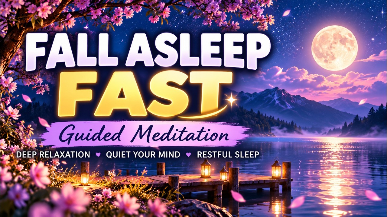 Fall Asleep Fast Tonight 🌙 | 30-Minute Deep Sleep Guided Meditation to ...