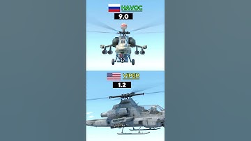 Mi-28 vs AH-1Z - Turn Rate - Heli Test