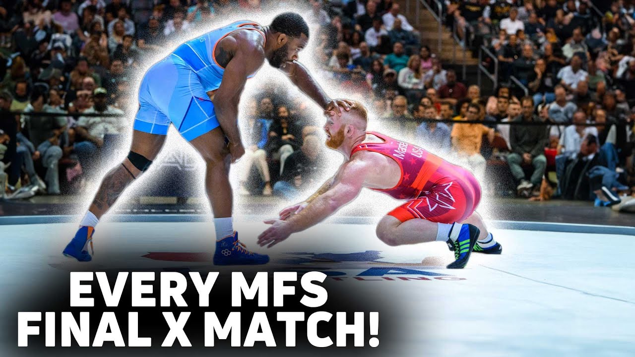 Every Mens Freestyle Match From Final X 2023