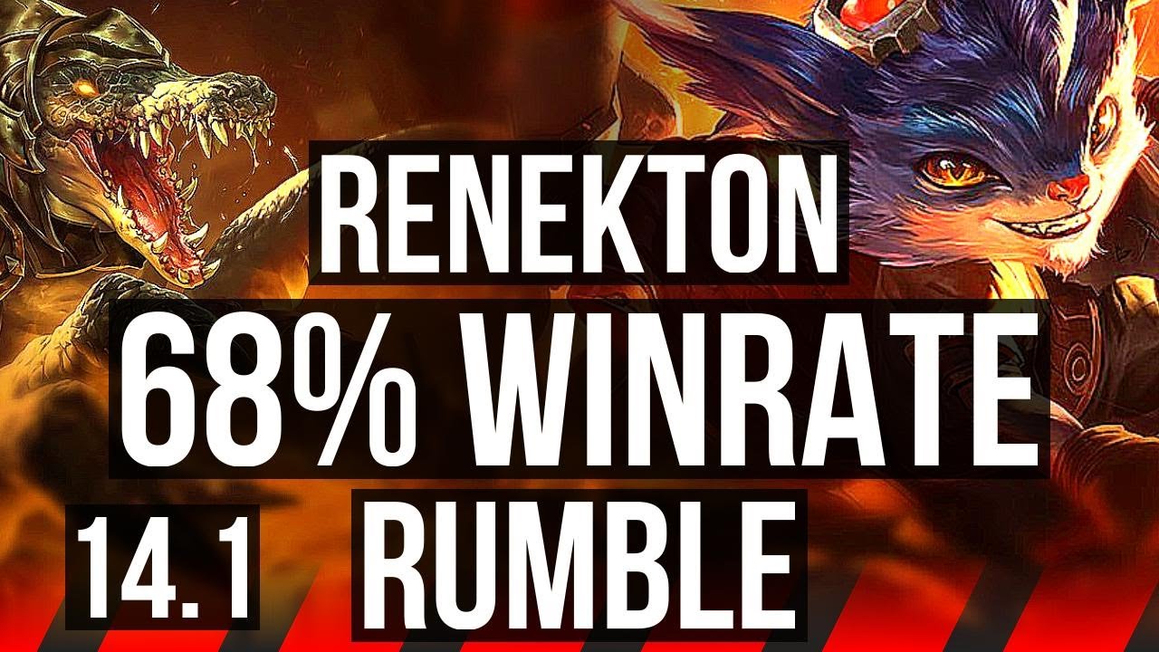 RENEKTON vs RUMBLE (TOP) | 68%