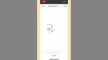 Make Digital Signature in iPhone | Amazing Trick 👻#shorts