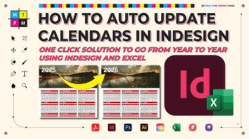 Kalenders automatisch bijwerken met InDesign en Excel