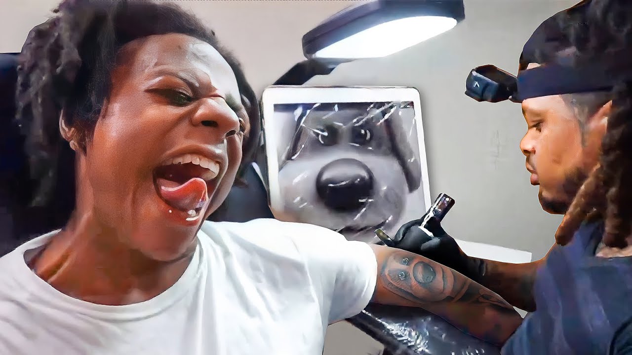 iShowSpeed Cries After Getting a MESSI Tattoo  YouTube