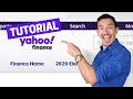 Mis SECRETOS Para Usar Yahoo Finance 📊 | Tutorial Completo