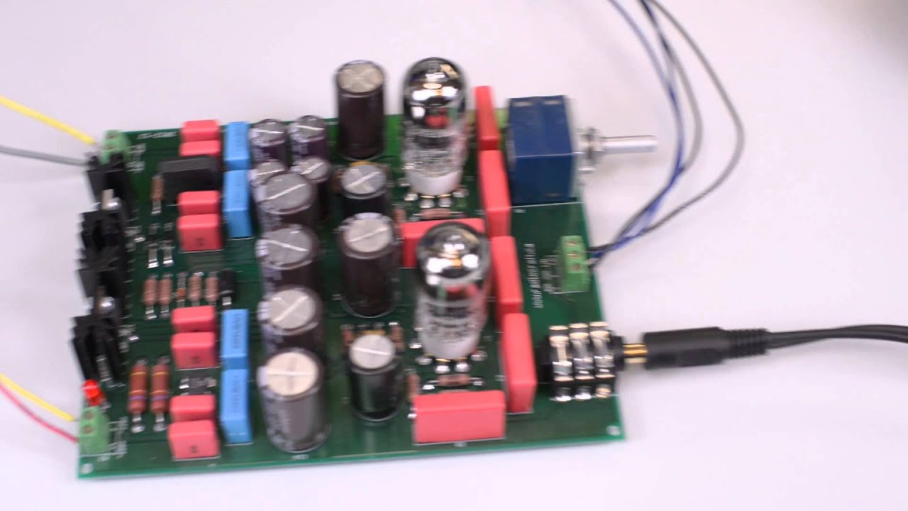 Headphone Amplifier Kit Corvette 6922 DIY - YouTube