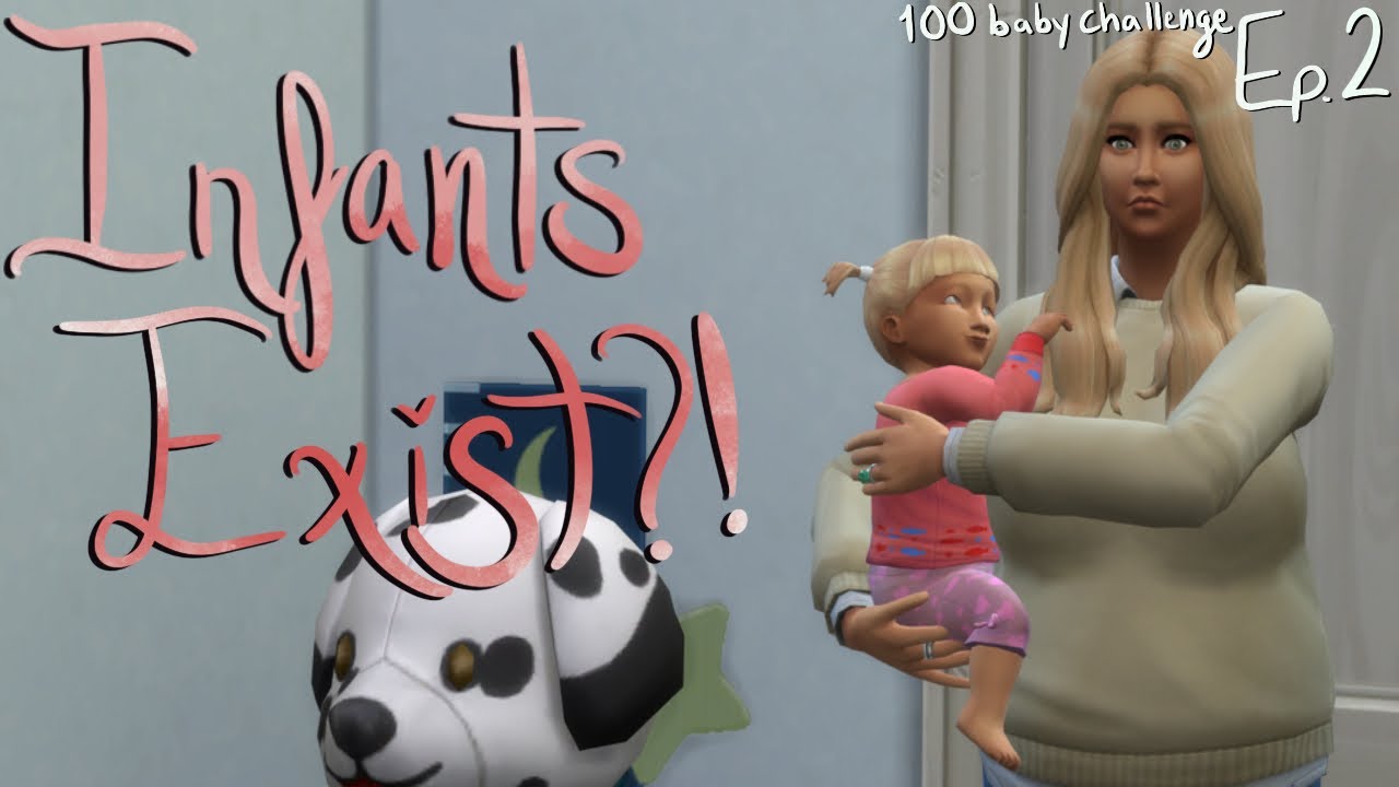 Chazzie Discovers Infants in Sims4 | 100 Baby Challenge Episode 2
