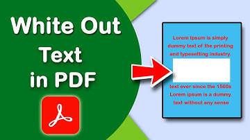 How do I white out text in a PDF using Adobe Acrobat Pro DC