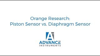 Understanding the Difference Between Orange Research Piston and Diaphragm Sensors