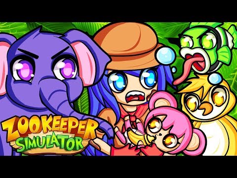 The Animals Are Crazy In Zookeeper Simulator - i wasted too much money roblox livestream